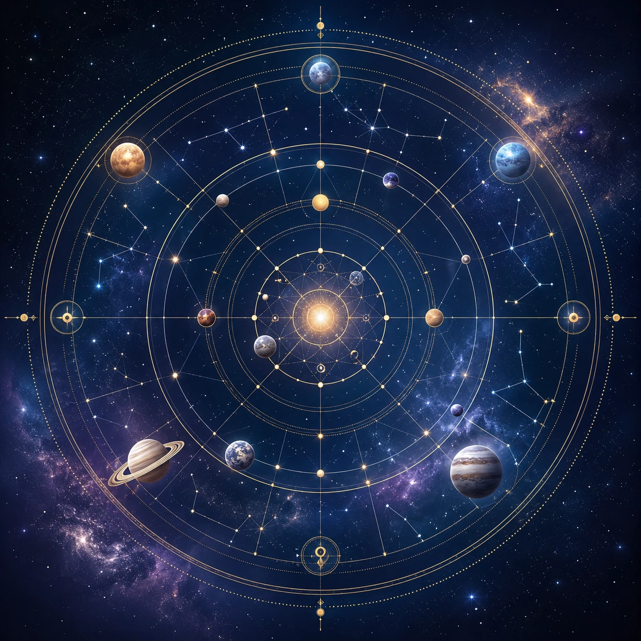 Carte du ciel du jour
