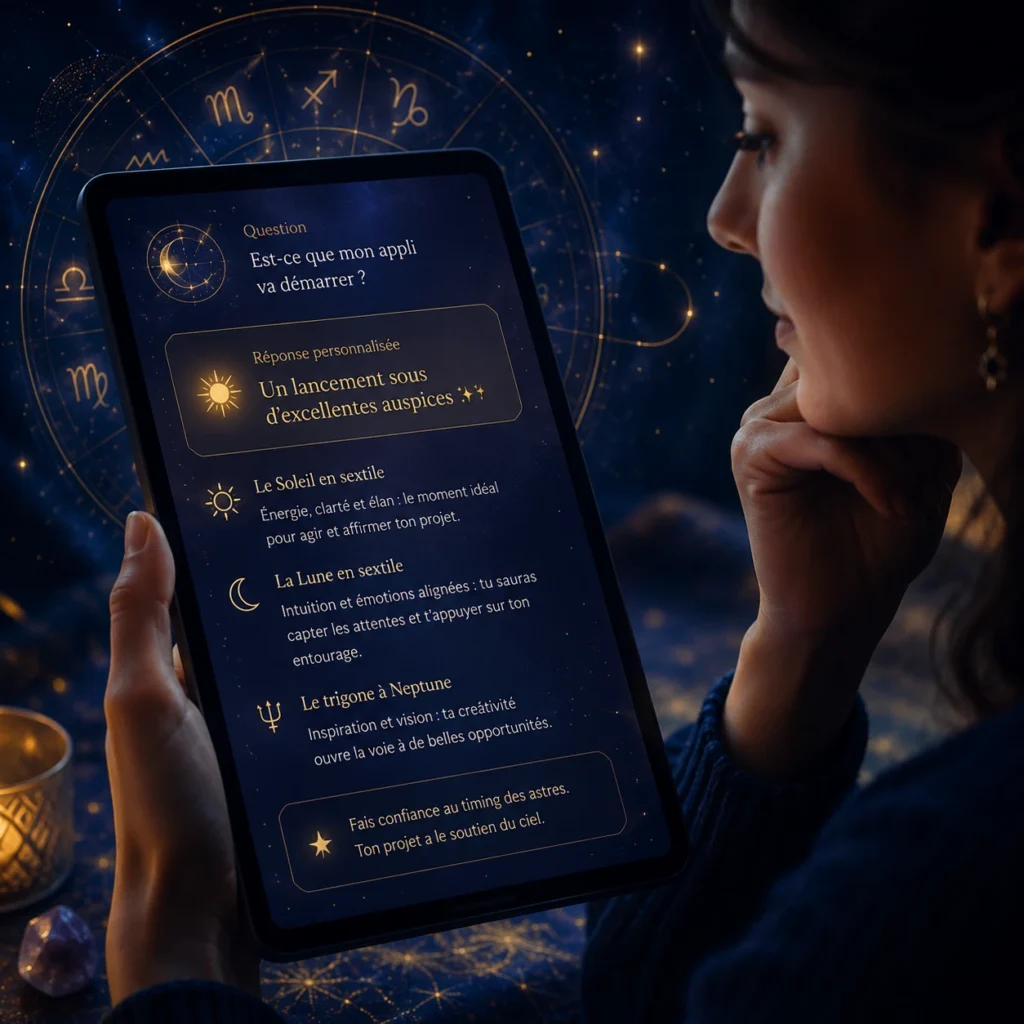Que contient ta réponse astrologique ?